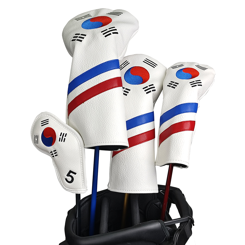 Golf Equipment Set - Kore Vatansever Golf Sopası Başlığı Kılıfları